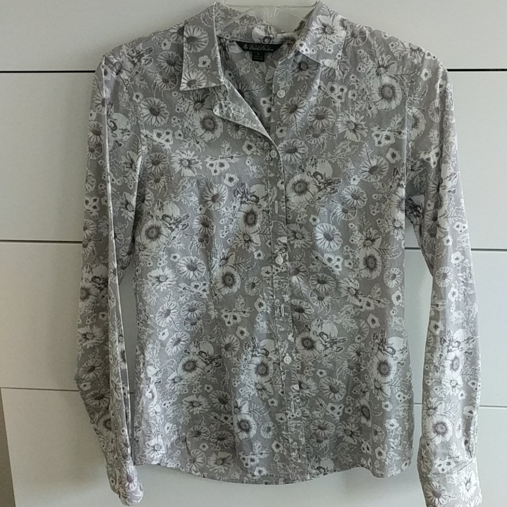 Brooks Brothers collared work shirt, fitted